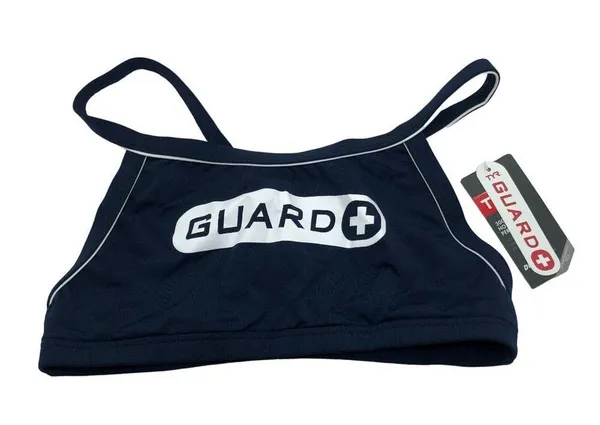 TYR Guard Women's Durafast One Diamondfit Bikini Top Navy Blue S - Image 3