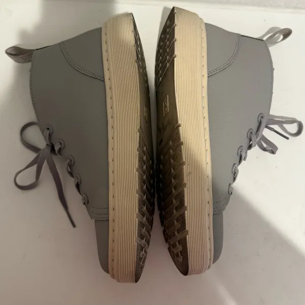 Dr. Martens Docs Baynes Chukka Boots Sneakers Grey Airwair Women Size 7 - Image 9