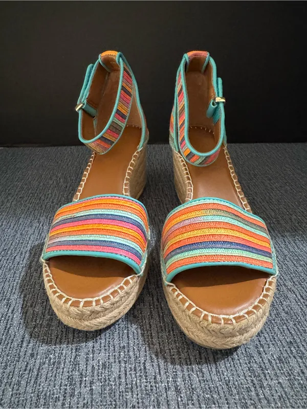 Franco Sarto Women’s Clemens Espadrille Wedge Sandals - Image 4
