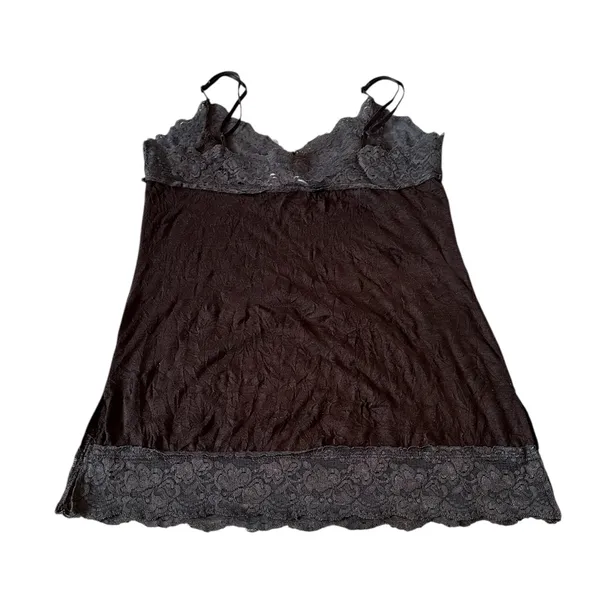 Vintage Y2K Xhilaration Cami Tank Top Lace Trim Fairy Grunge - Image 6