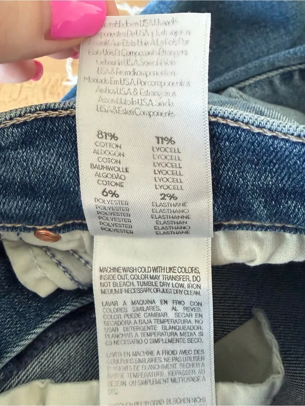 MOTHER The Weekender Fray Hop On Hop Off Jeans Size 25 - Image 7