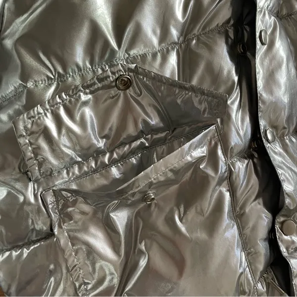 NWT: Pistola Shazia Metallic Puffer Jacket - Image 6