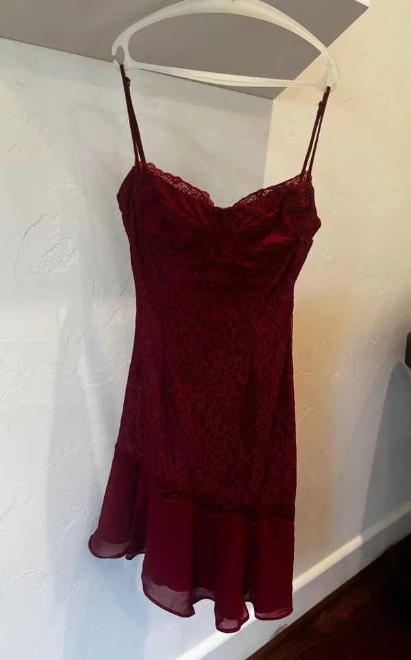 Mistress Rocks Red mini Dress - Image 2