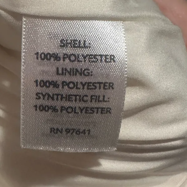 J.jill puffer‎ vest size M in cream - Image 4