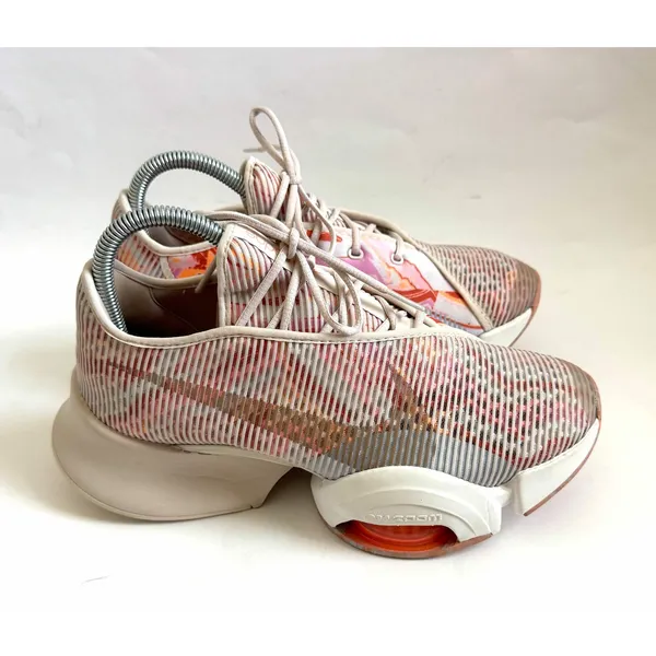 Nike Superrep Trainer Zoom Air Sneakers Pink Orange Size 7.5 - Image 3