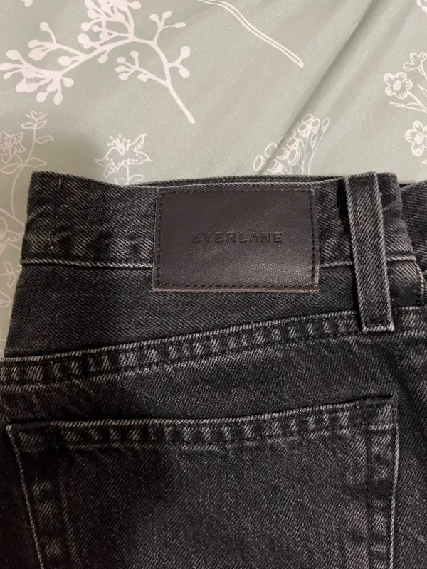 Everlane Black Jeans 90s Cheeky Sz 25 - Image 3