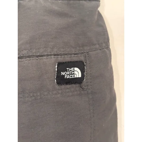 The North Face Womens‎ Pants 10 Gray Hiking Outdoor Capri Crop Gorpcore - Image 6