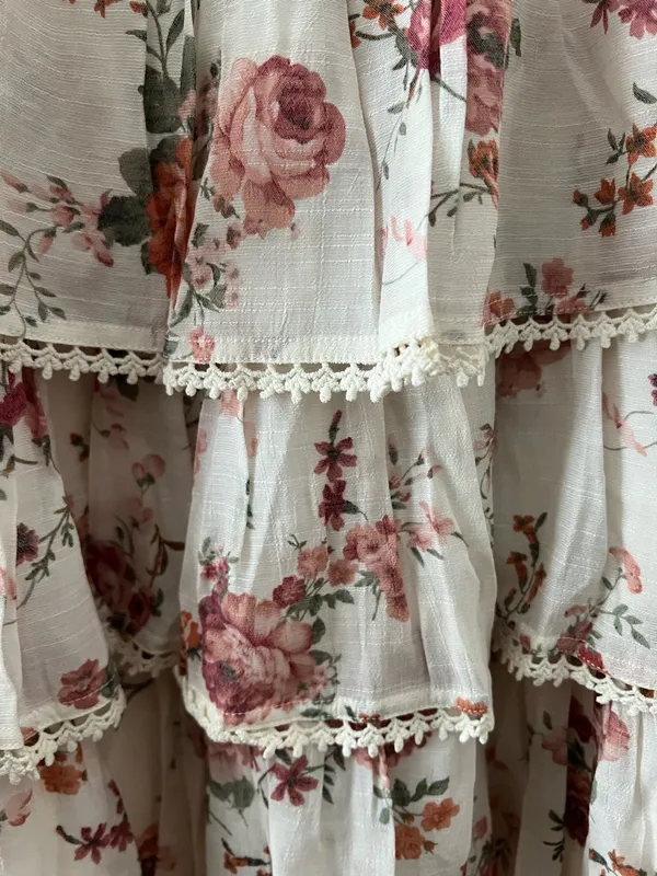 Altar'd State Long Sleeve Floral Mini Dress - Image 5