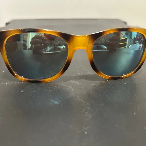 Vans Tortoise Shell Sunglasses with Blue Lenses - Image 6