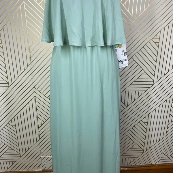 Show‎ Me Your Mumu Caitlin Maxi Dress Dusty Mint - Image 6