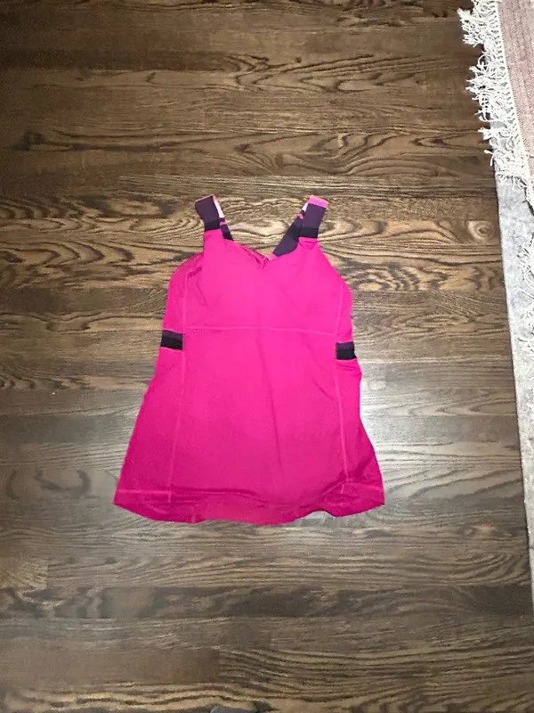 Lululemon purple athletic work out top  - Image 2
