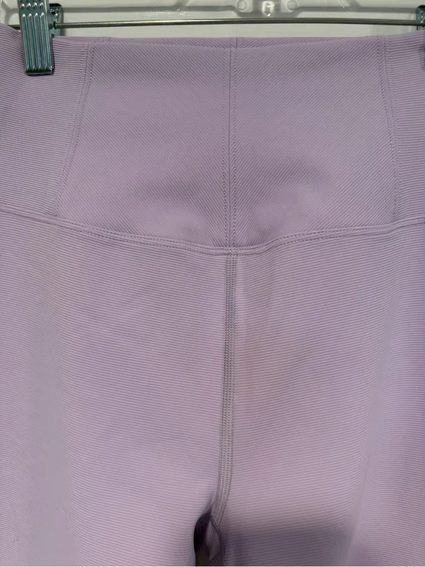 Purple ribbed aerie offline High-Waist Lavender Leggings‎ - Image 2