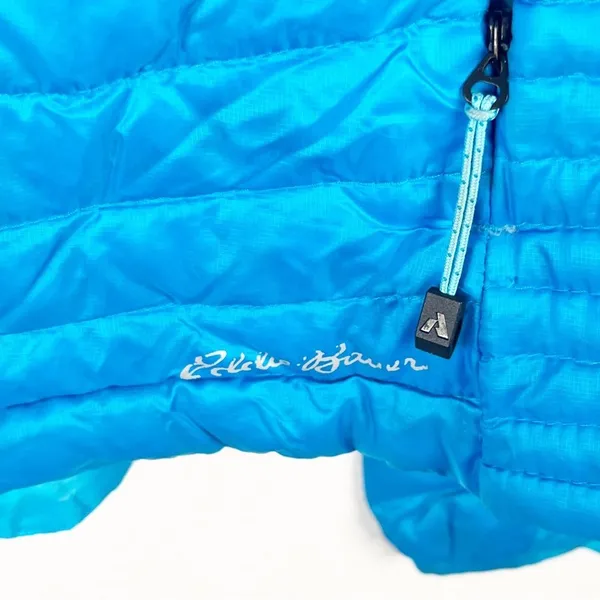 EDDIE BAUER First Ascent Goose Down Filled Quilted Puffer Jacket Size Small - Image 11
