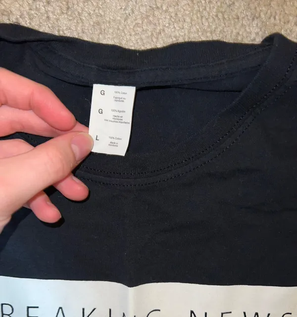 Oversized tshirt Size L - Image 2