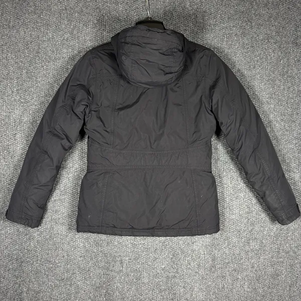 The North Face Hyvent Womens‎ Sz Small Goose Down Belted Jacket Black - Image 4