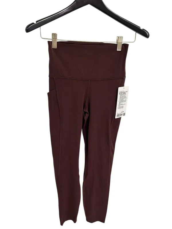 Lululemon Align High Rise leggings with pockets 25” size 6 Lava Cake NWT - Image 3