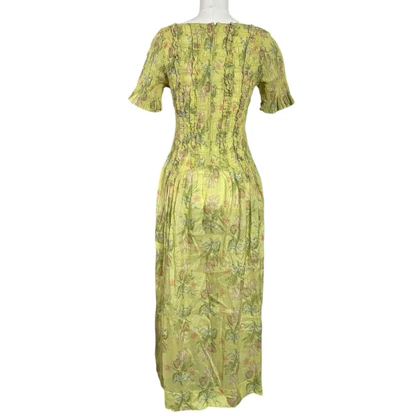 Free People Damson Madder Dainty Ethereal Cottage Raphaela Midi Dress 16 XL - Image 9