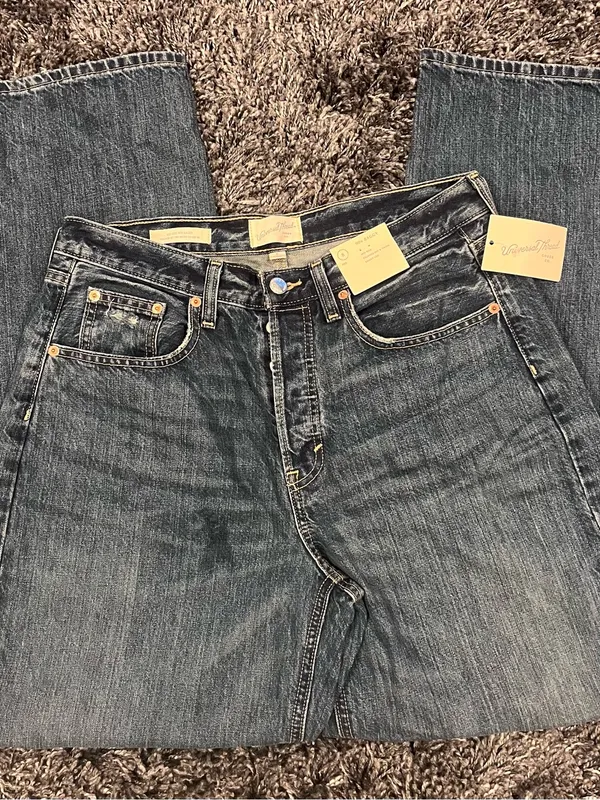 🌺New Universal Thread Mid Rise 90’S Baggy Jeans Size 8🌺 - Image 3