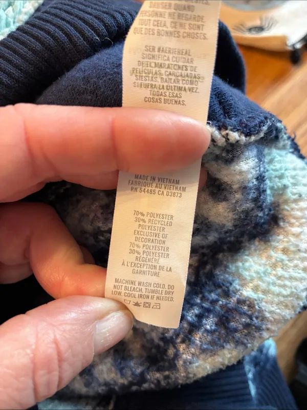Aerie fleece quarter zip pullover - Image 5
