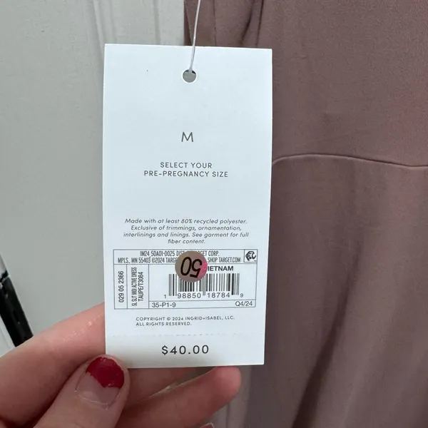 Isabel maternity dress- size medium - Image 5