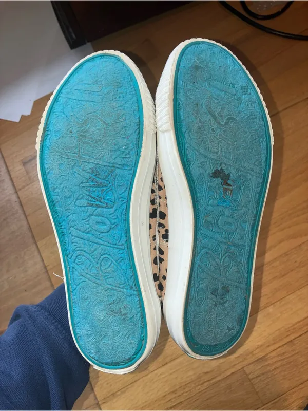 Women's Blowfish Slip-On Leopard Print Canvas Sneakers - Image 5