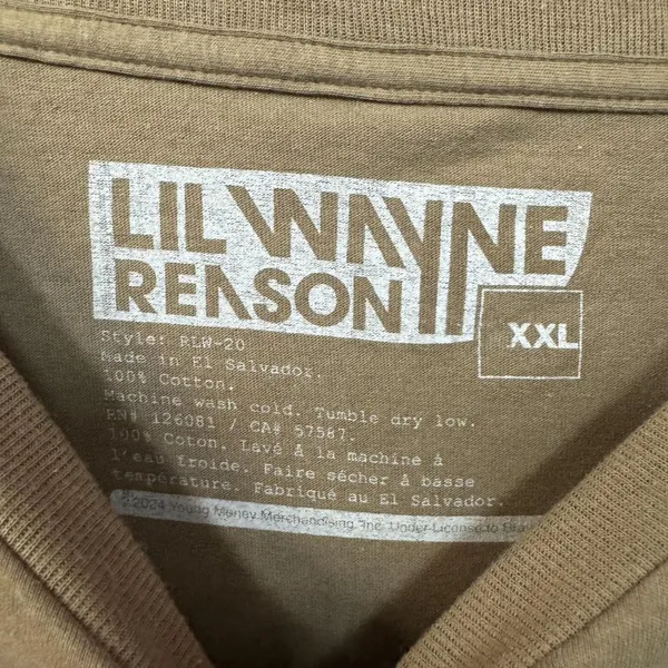 Reason x Young Money Lil Wayne Tha Carter Album Rap Tee XXL - Image 4