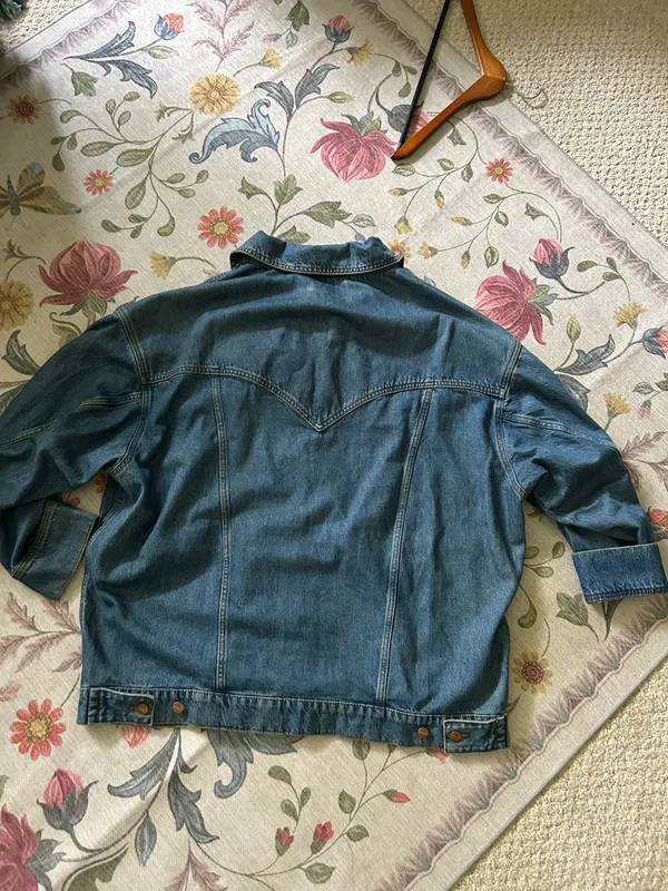OVERSIZED WRANGLER denim jacket  - Image 8