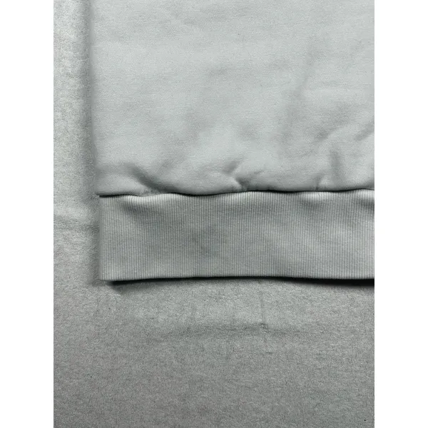 Vuori Hoodie Half Zip White Cropped Sweatshirt XL Organic Cotton Pullover - Image 7