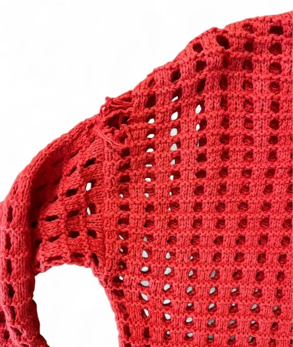 Free People Basket Weave Sweater - Image 4