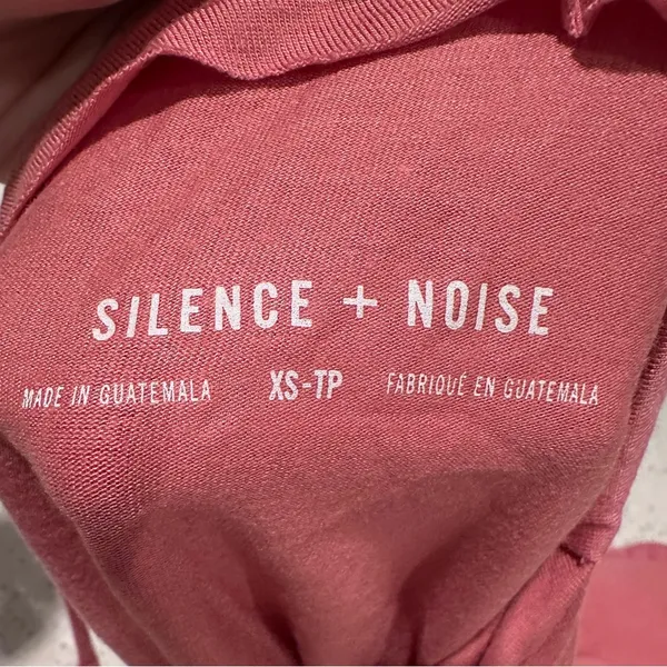 Urban Outfitters Silence + Noise Lia‎ Pink Asymmetrical Tank Top Size XS - Image 3