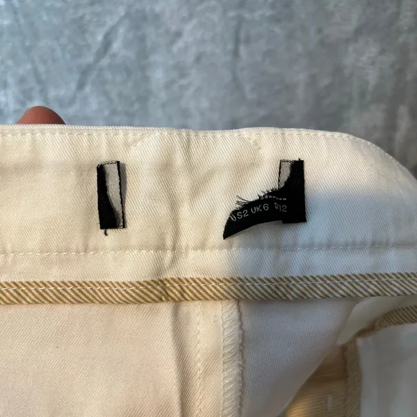 Peruvian Connection Women’s‎ Wide Leg Perugia Trousers Size 2 White - Image 3