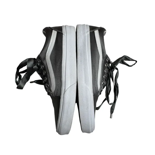 Vans Old Skool Satin Lux Gray Sneakers Women's Size 6.5 - Image 7