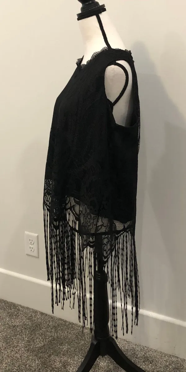 Clothing Obsessed Company Lace Fringe Top - Image 3