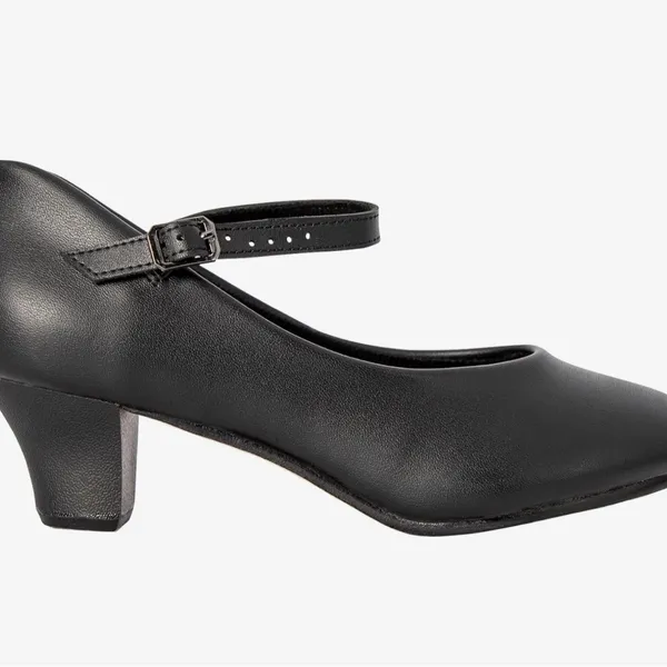 Black Mary Jane Women's dance Shoes‎ Size 6.5 - Image 2