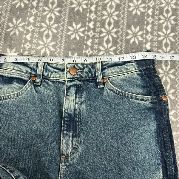 NWT Wrangler Westward 626 Two‎ tone ColorBlockHi Rise Bootcut Jeans Size 28 × 34 - Image 11