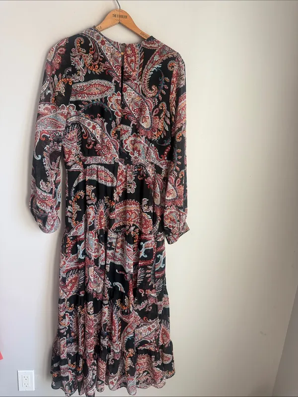 Anthropologie Paisley Maxi Dress 12 - Image 3