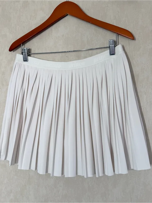Prince Pickleball Women’s Pleated Skort Skirt Athletic in Ivory XL - Image 5