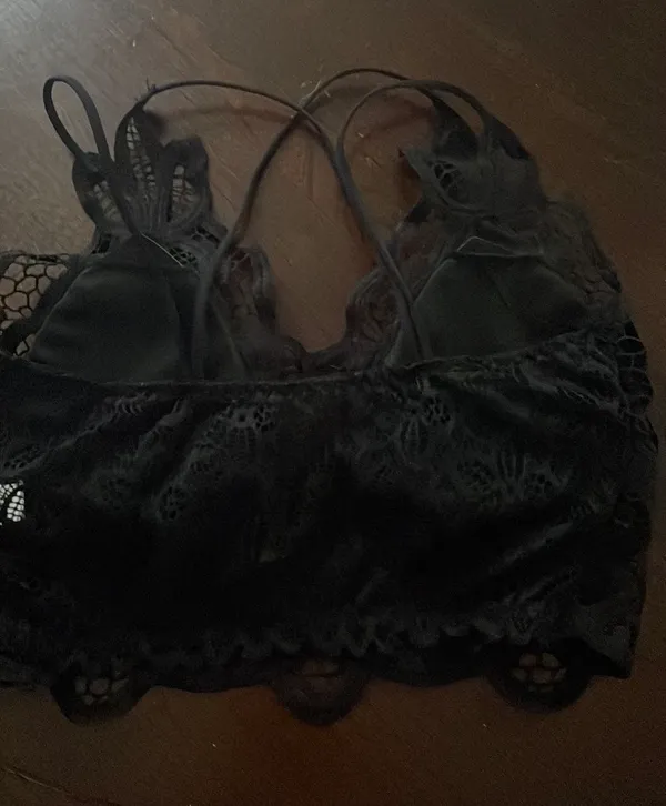 SheIn Black Lace Bralette - Image 2