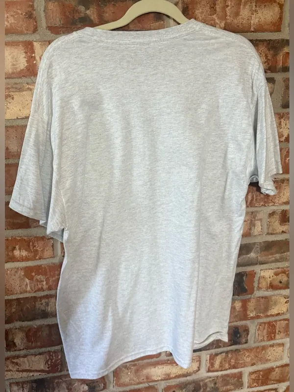 Gildan Light Heather Gray "Tired Moms Coffee Club" Graphic Tee - Image 3