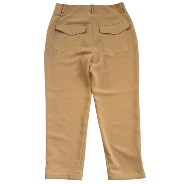 Veronica Beard Cropped Snap Ankle
Pants Tan Size 8 - Image 5