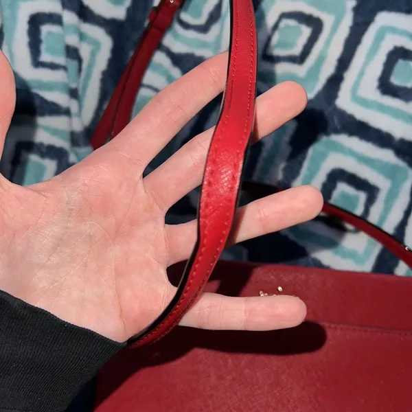 Kate Spade Street Clarise Crossbody Purse Red - Image 2