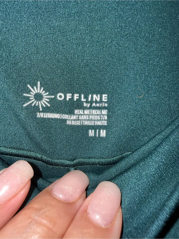OFFLINE By Aerie Real Me High Waisted Crossover Legging M - Image 3