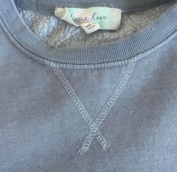 Blue crew neck - Image 2