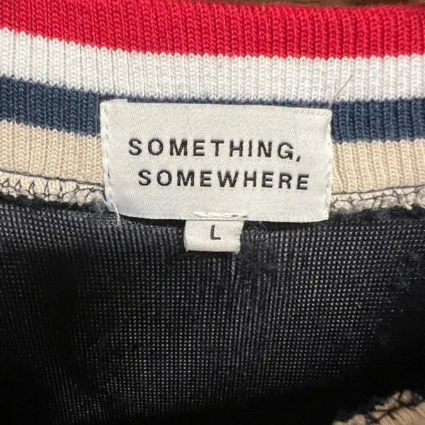 Something Somewhere large navy‎ sweater - Image 2