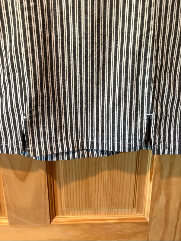 Hollister Ultra High Rise Striped Mini Skirt with Front Slits - Image 3