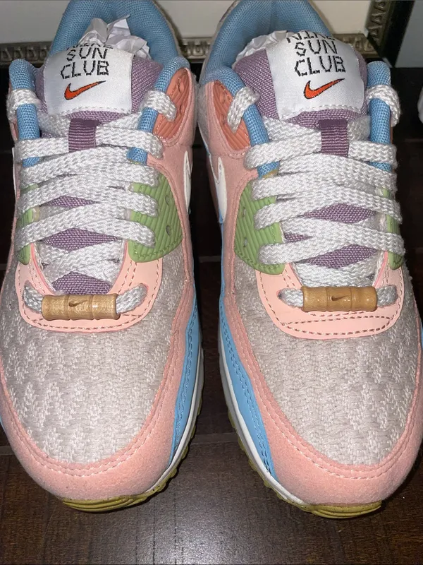 Nike Air Max 90 SE “Sun Club Multi” Women’s Sneakers Size 6 (DJ9997-100) - Image 2