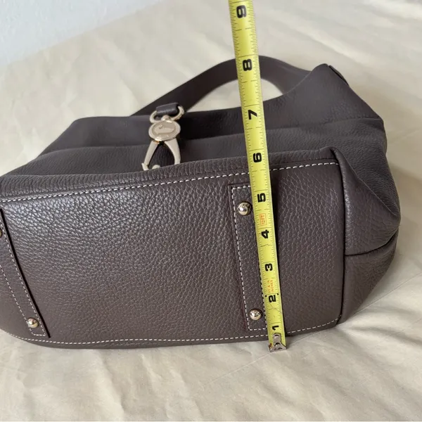 Dooney & Bourke Chocolate Brown Hobo Bag - Image 3