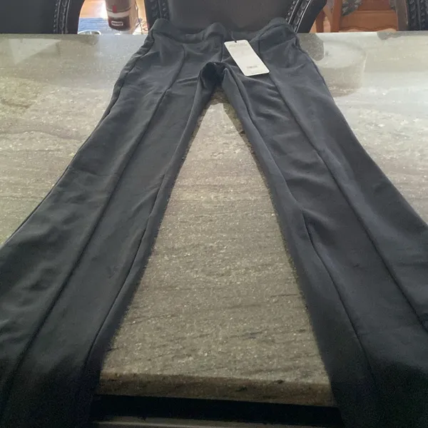 Alo Yoga Air Tech Zip It Flare Leggings Sz S - Image 2