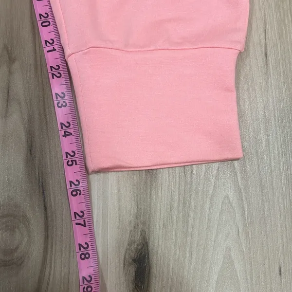 NWT Fabletics Luxe Terry Joggers- Pink Dust - Image 8