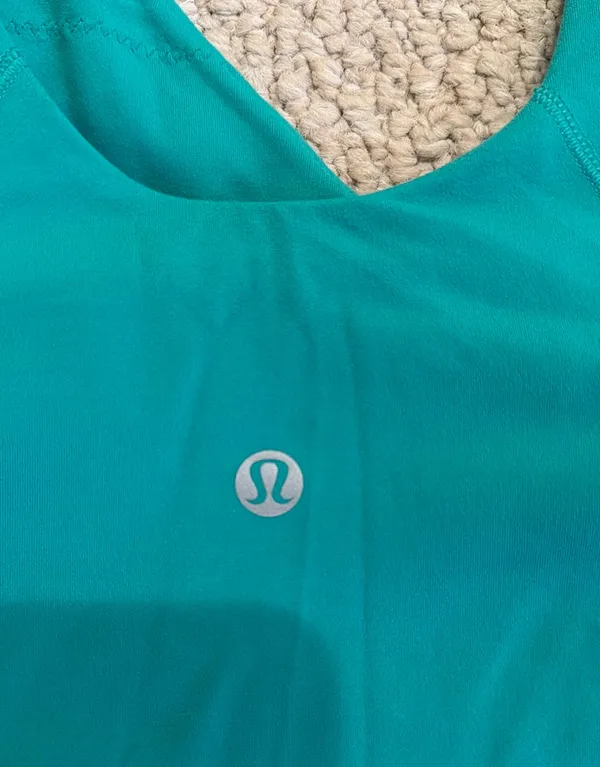 Turquoise Lululemon Align Tank Top - Image 3